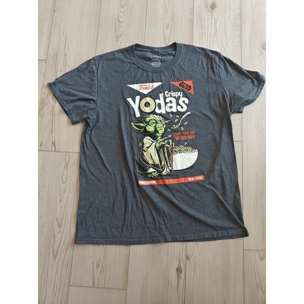 Funko star wars yoda t-shirt Size L Grey